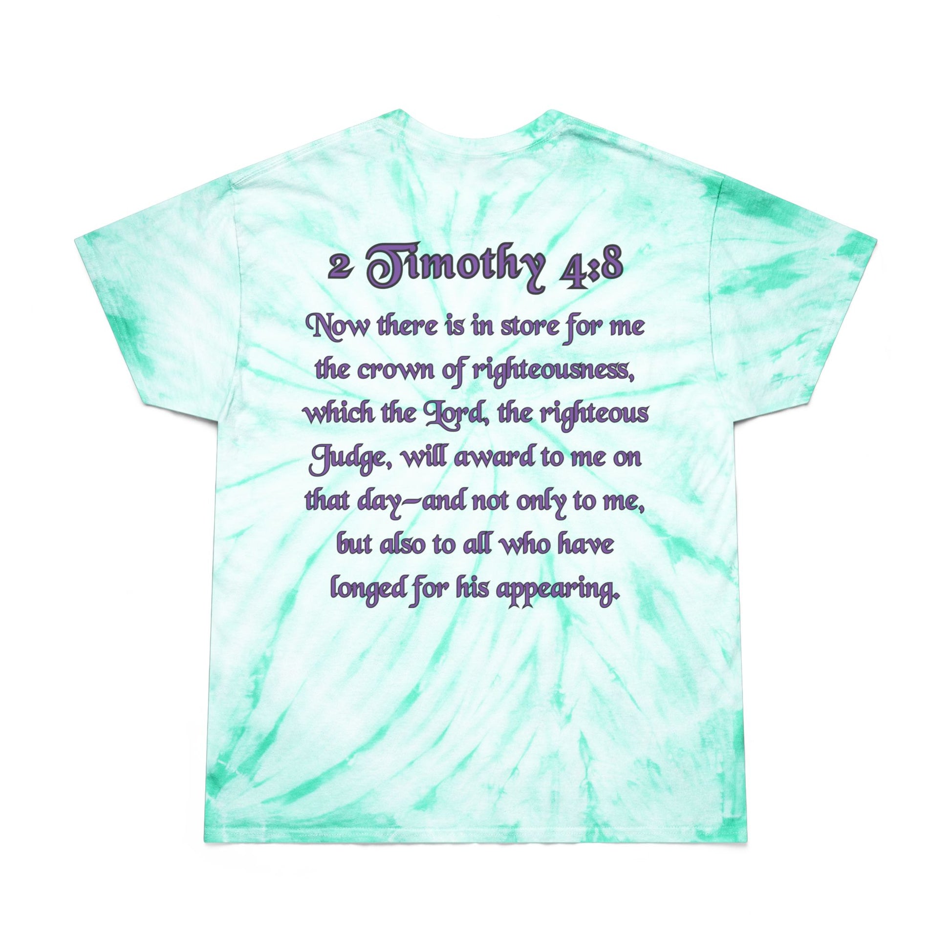 Adult Holy Crown apparel tie-die tshirt