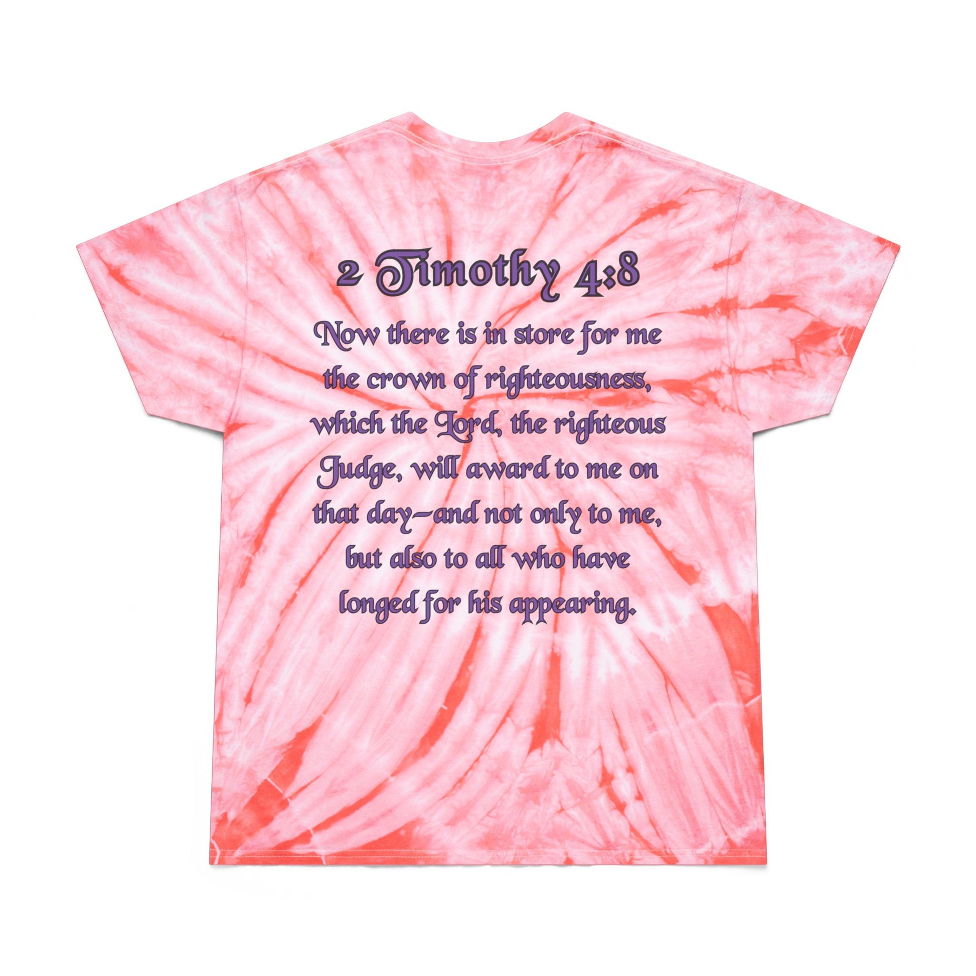 Adult Holy Crown apparel tie-die tshirt