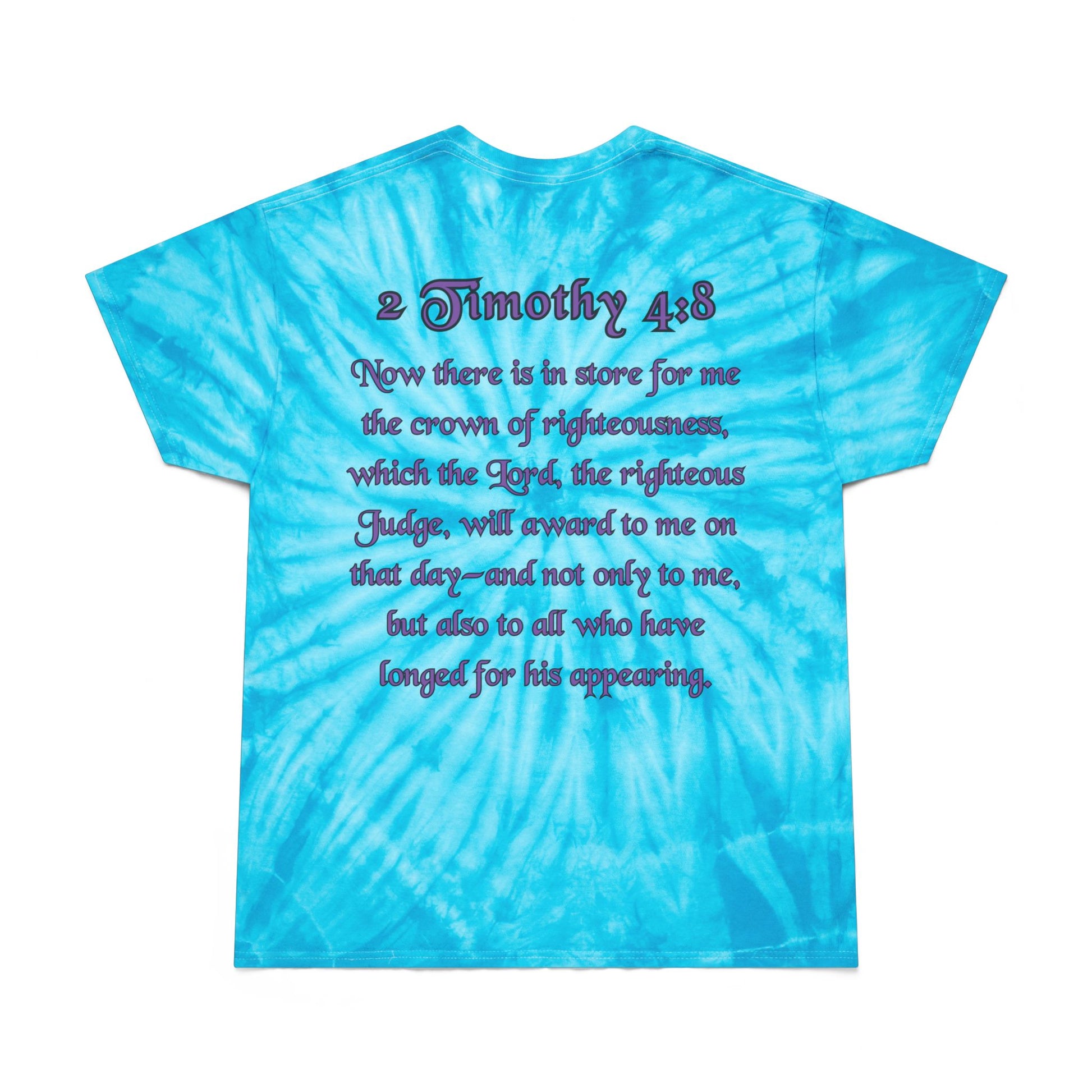 Adult Holy Crown apparel tie-die tshirt