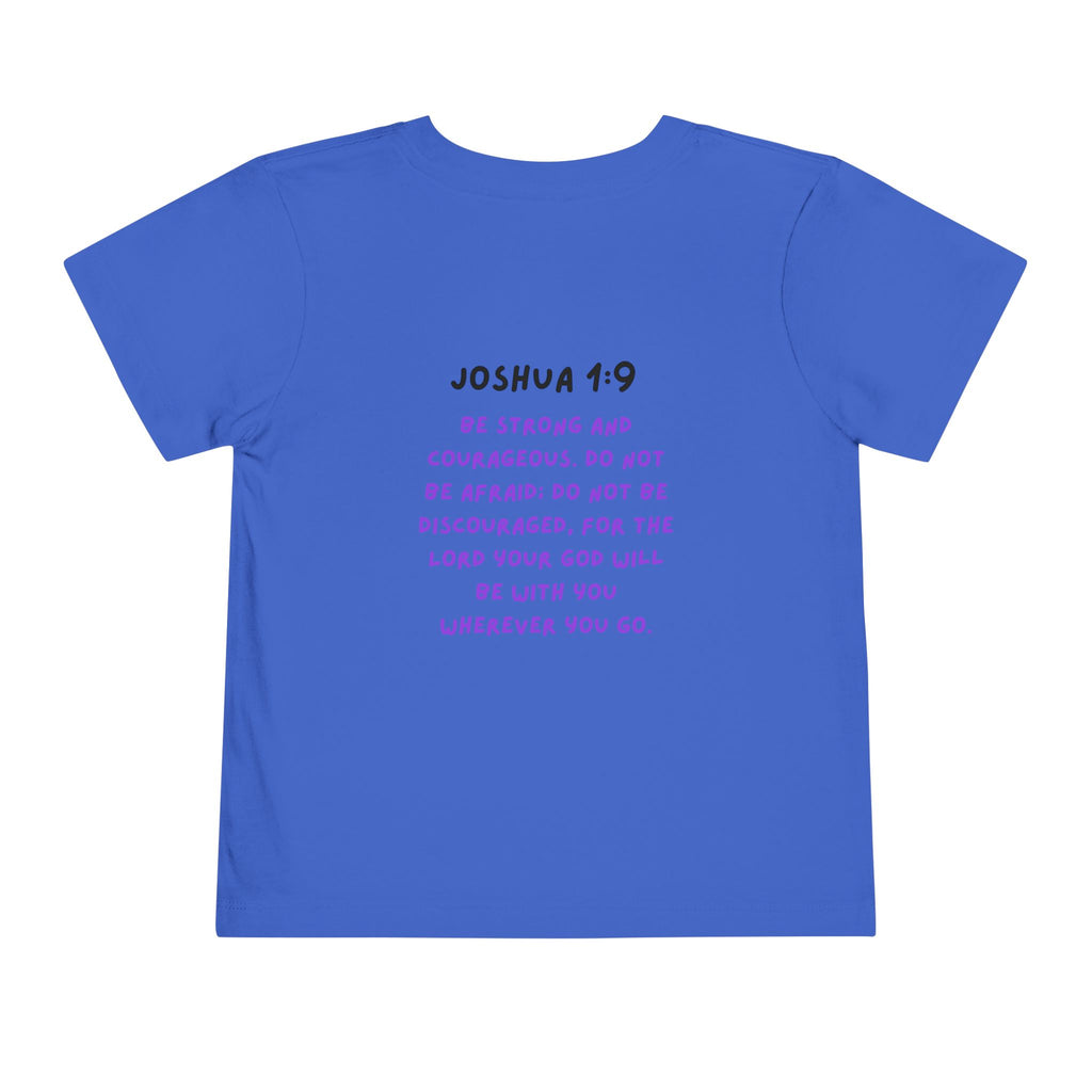 Toddler Joshua 1:9 Tee