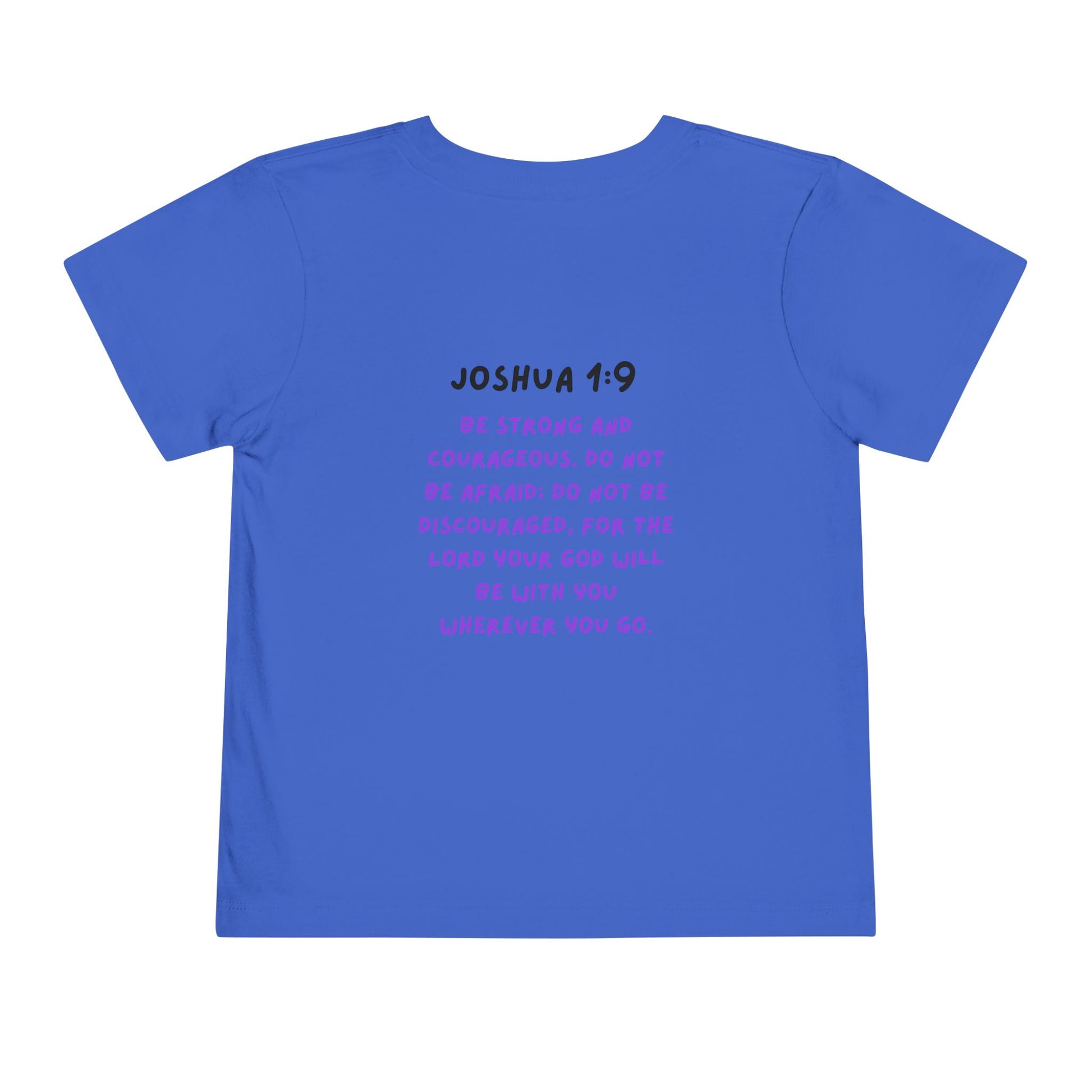 Toddler Joshua 1:9 Tee