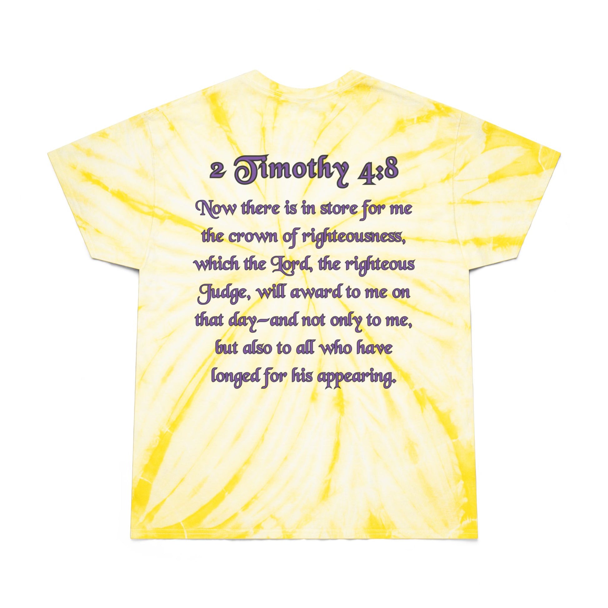 Adult Holy Crown apparel tie-die tshirt