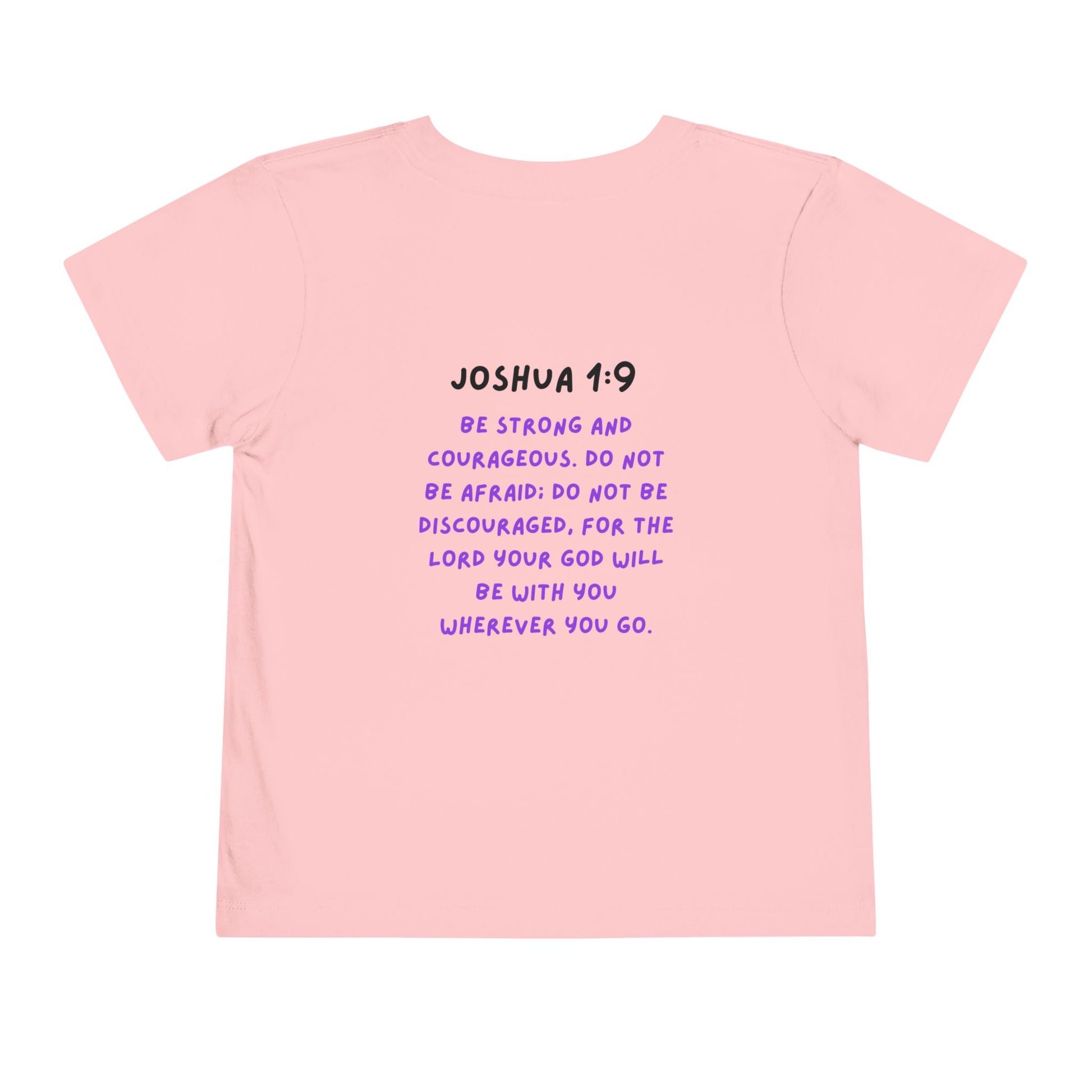 Toddler Joshua 1:9 Tee