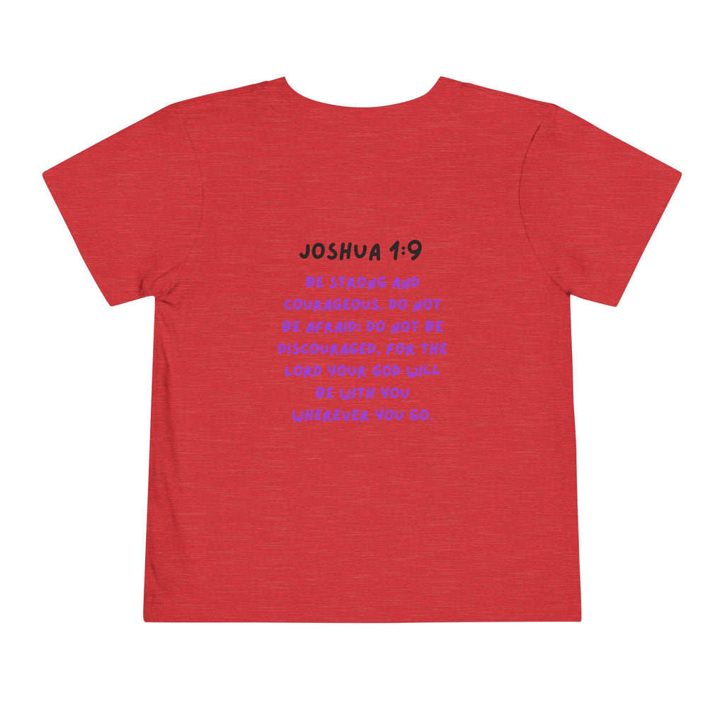 Toddler Joshua 1:9 Tee