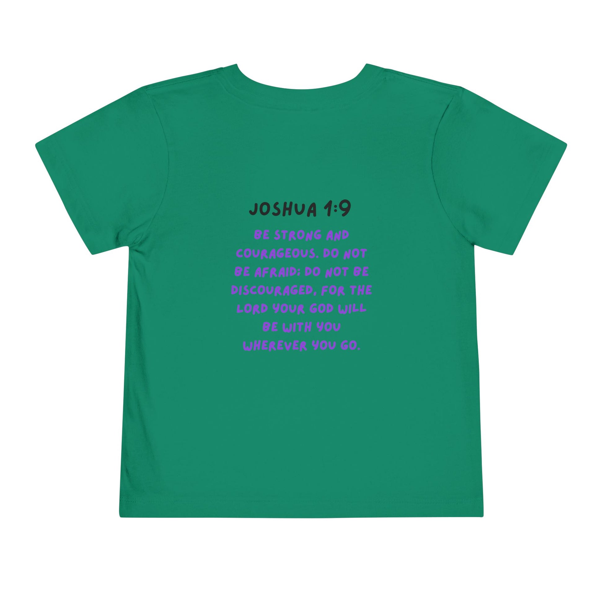 Toddler Joshua 1:9 Tee