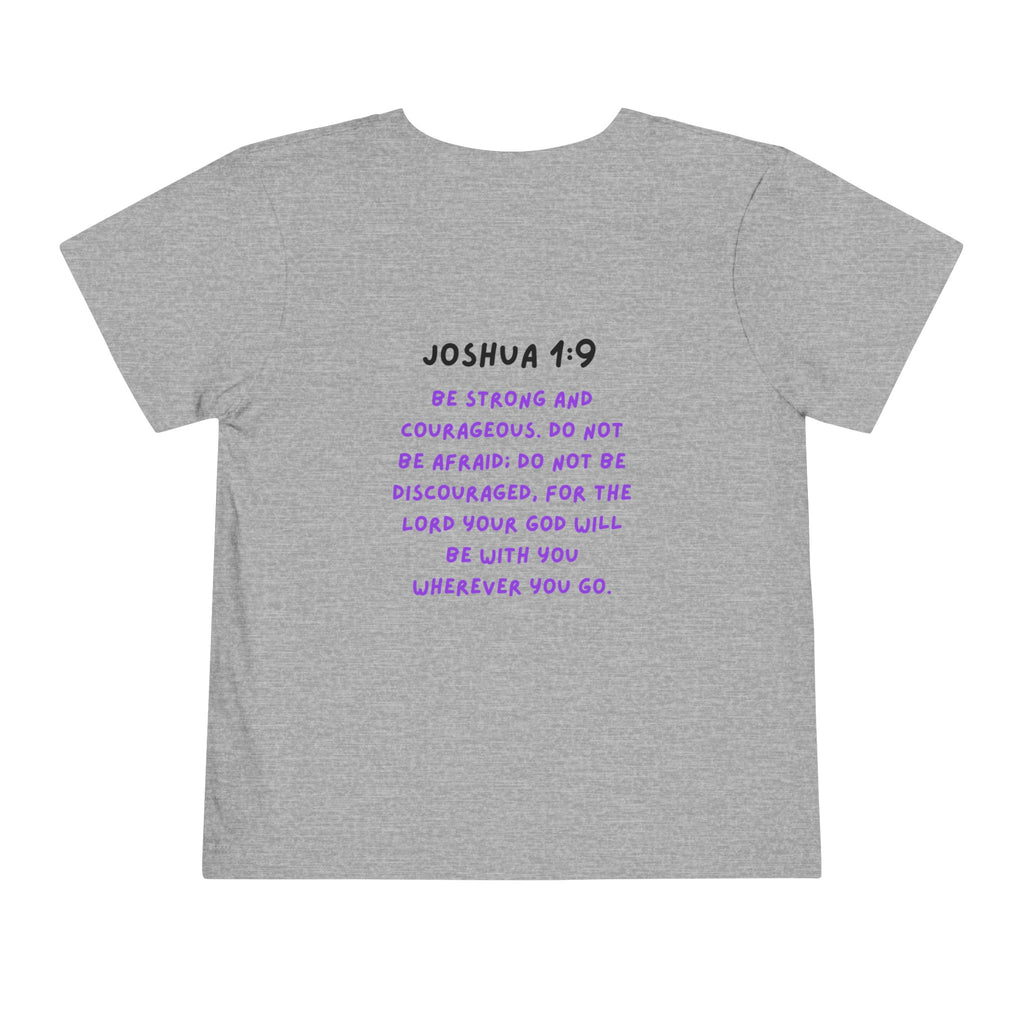 Toddler Joshua 1:9 Tee