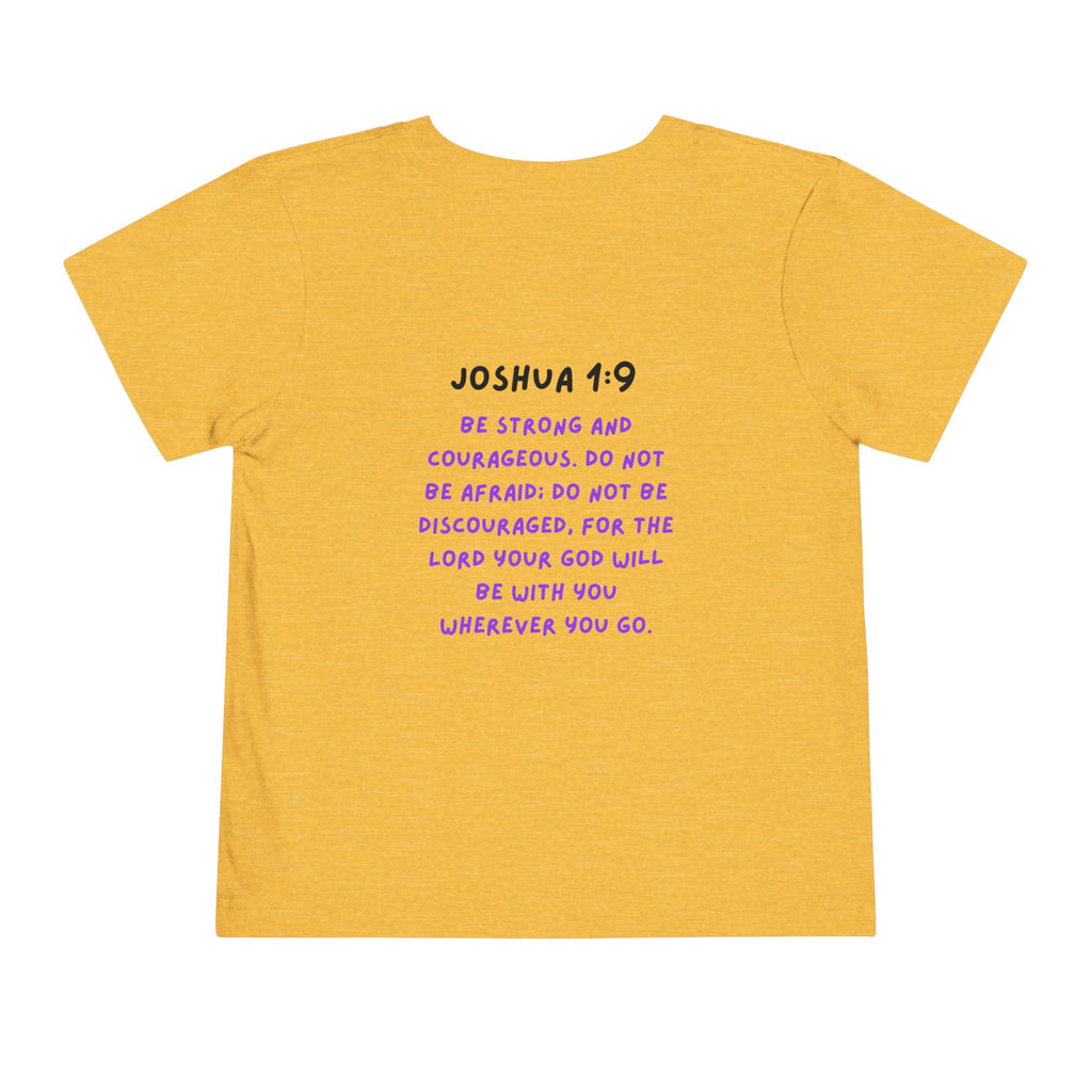 Toddler Joshua 1:9 Tee