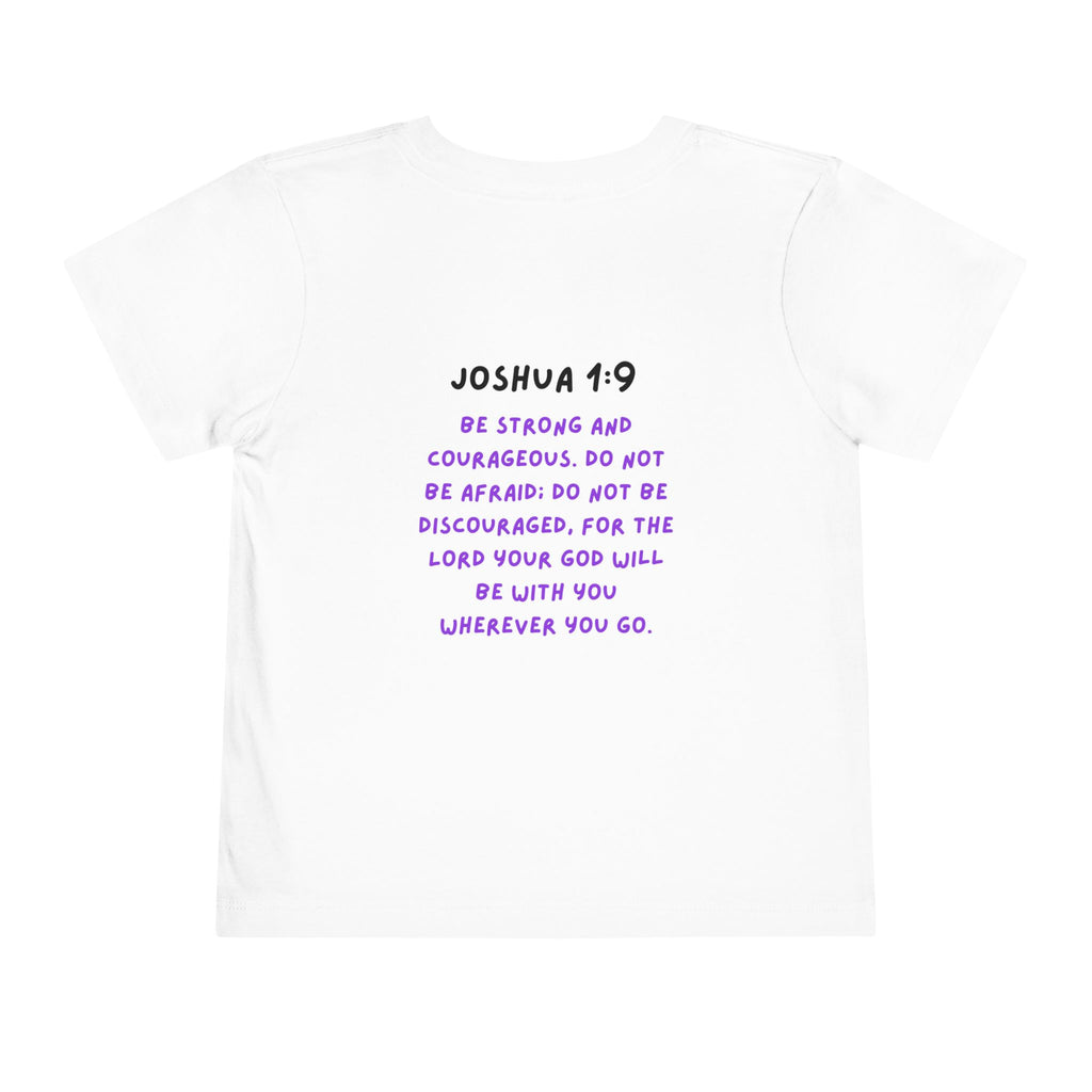 Toddler Joshua 1:9 Tee