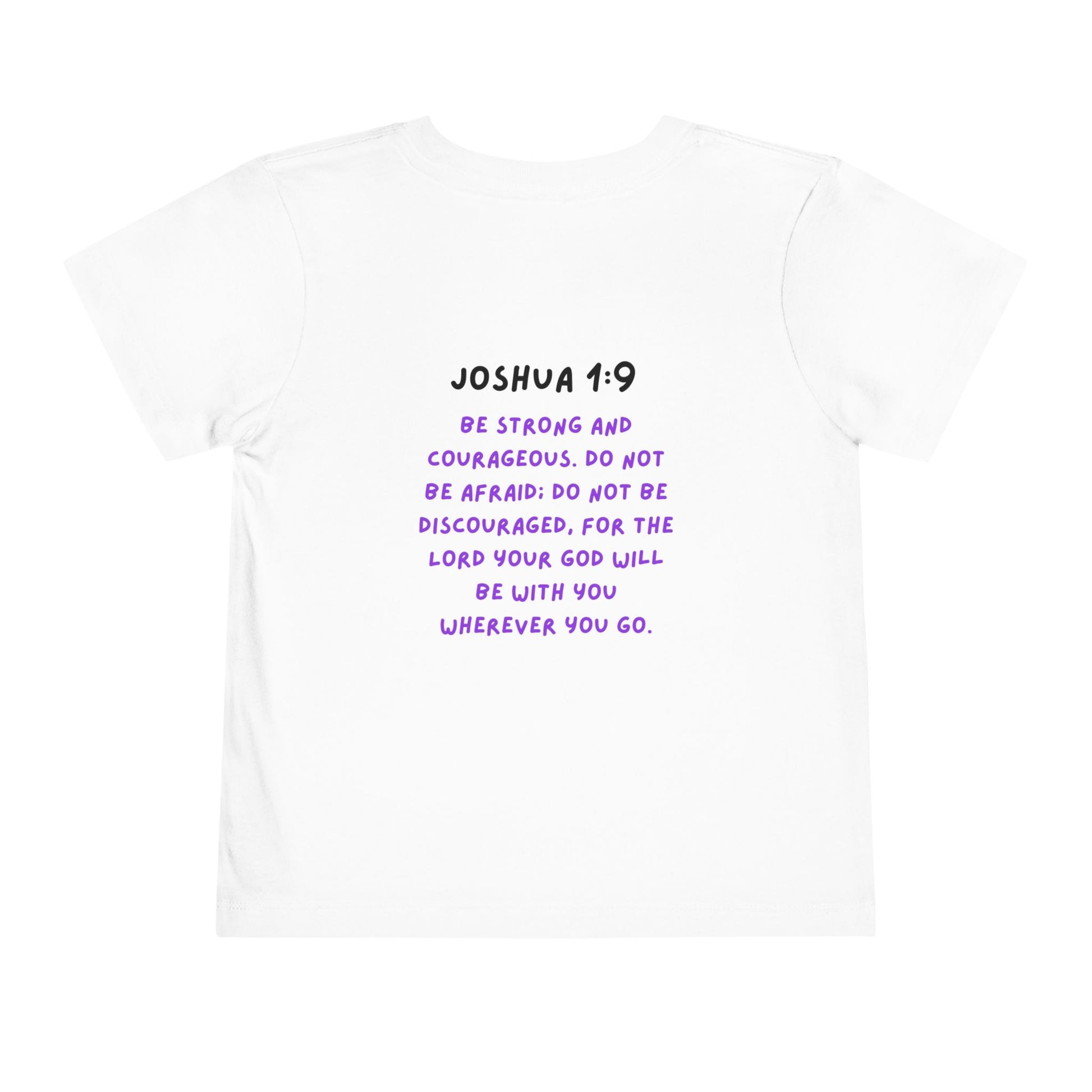 Toddler Joshua 1:9 Tee